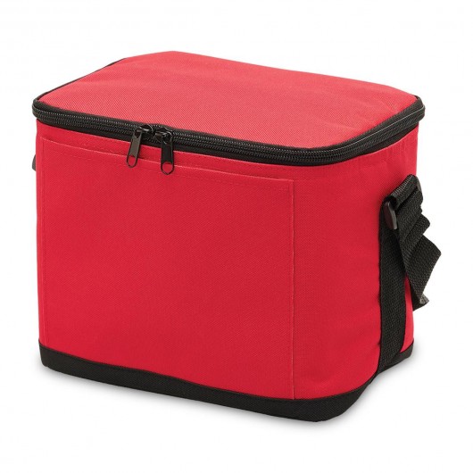 Red Boracay 6 Pack Coolers Angle